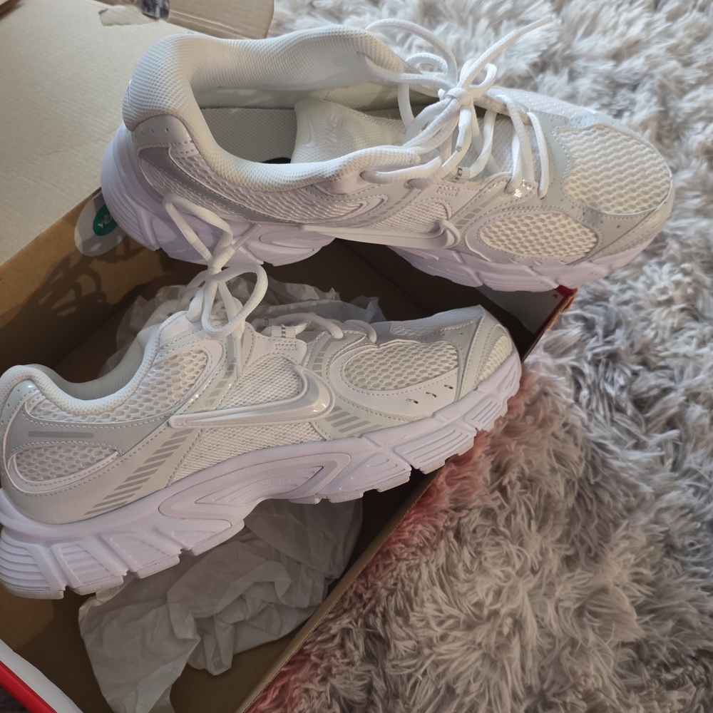 White Athletic Sneakers